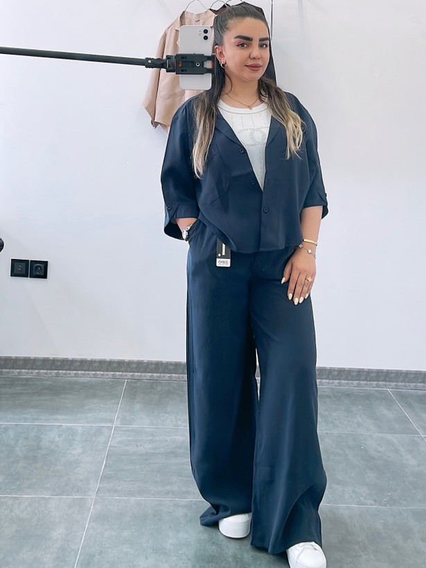 ست شومیز شلوار زنانه سیلک