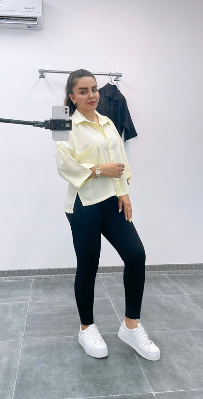 شومیز باکسی دخترانه جنس سیلک
